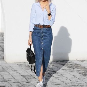 Skirt Jean CROSS 100% Cotton EUR 36